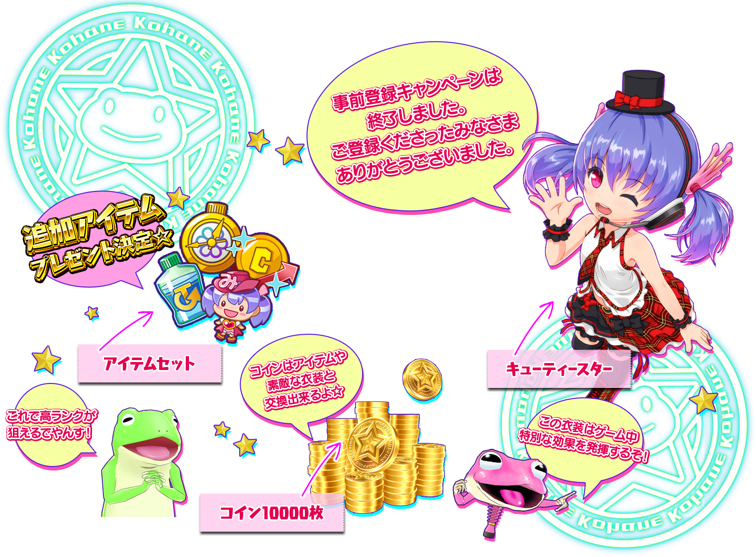 事前登録画面